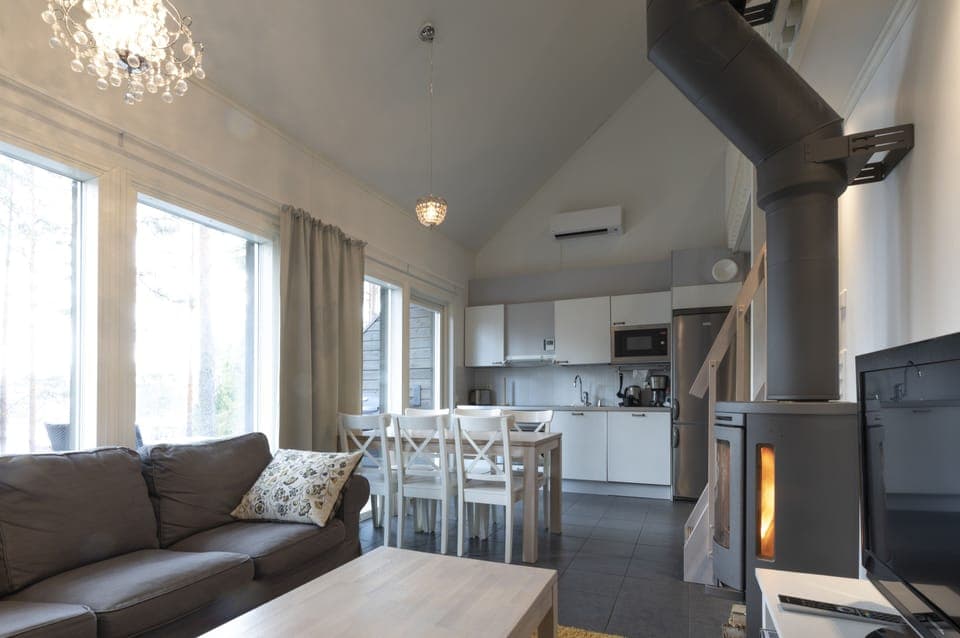 Superior Apartment with Sauna | Living area