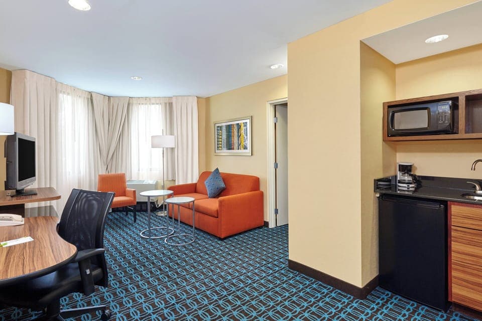 Suite, 1 King Bed with Sofa bed | In-room safe, desk, iron/ironing board, free cribs/infant beds