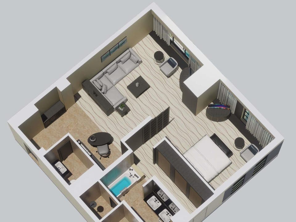 Opera Suite - Sea/City View, Club Millésime Access & Free Beach/Attractions Shuttle | Premium bedding, minibar, in-room safe, individually decorated