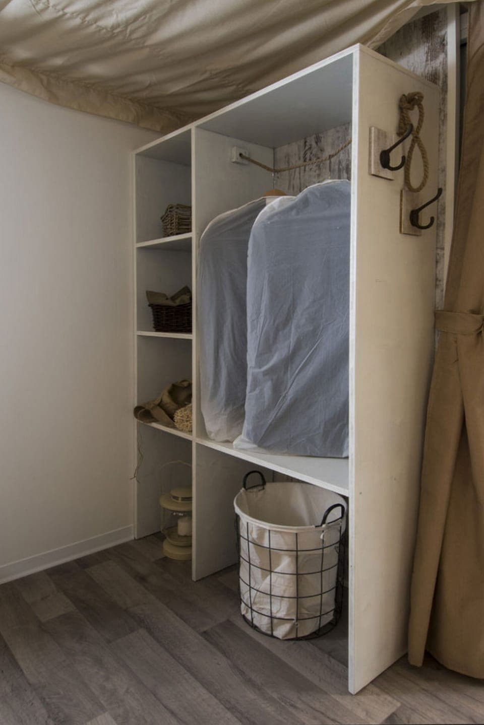 Deluxe Bungalow, Kitchen | Minibar, in-room safe, individually decorated, individually furnished