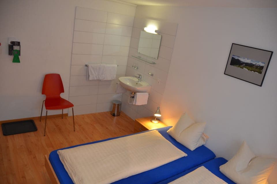Double Room, Shared Bathroom | In-room safe, desk, blackout drapes, cribs/infant beds
