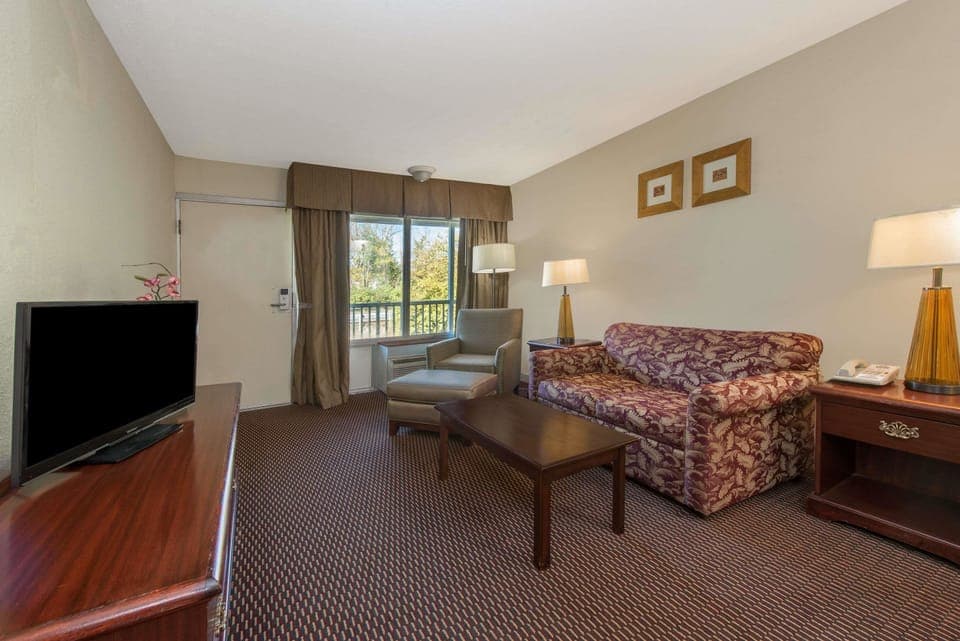 Deluxe Room, 1 King Bed, Smoking | Desk, blackout drapes, iron/ironing board, free WiFi