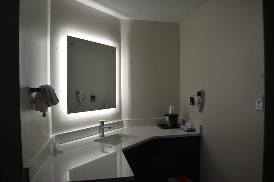 Suite, 1 King Bed with Sofa bed, Non Smoking | Bathroom sink