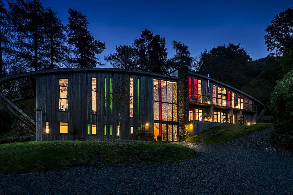 Front of property - evening/night