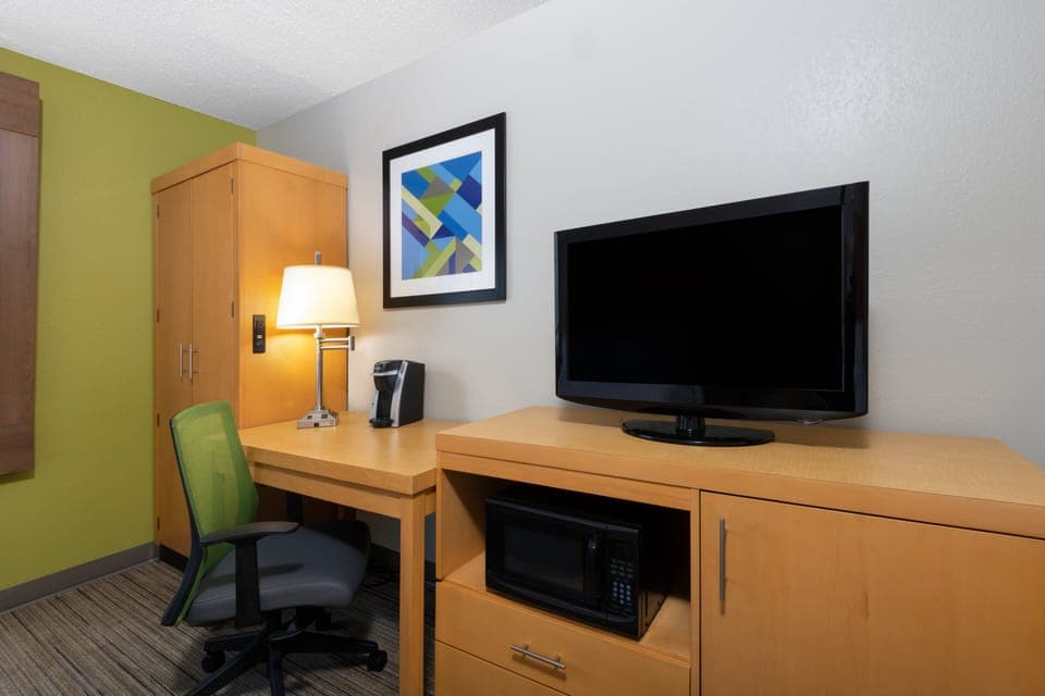 Standard Room, 2 Queen Beds | Down comforters, in-room safe, desk, laptop workspace