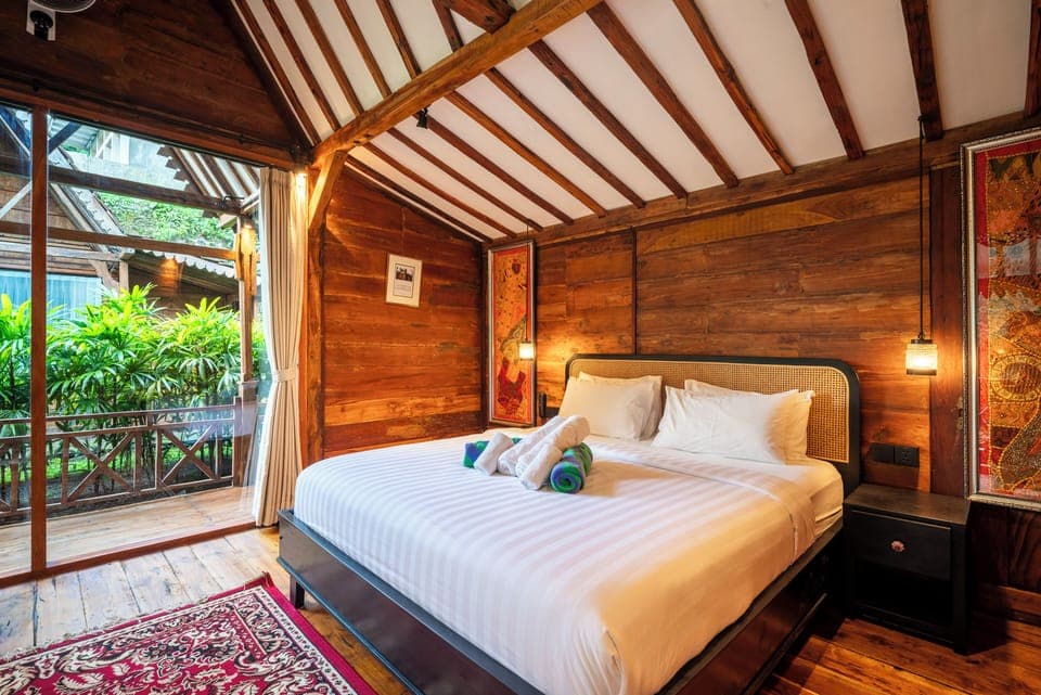 River Wooden House | Minibar, in-room safe, free WiFi, bed sheets