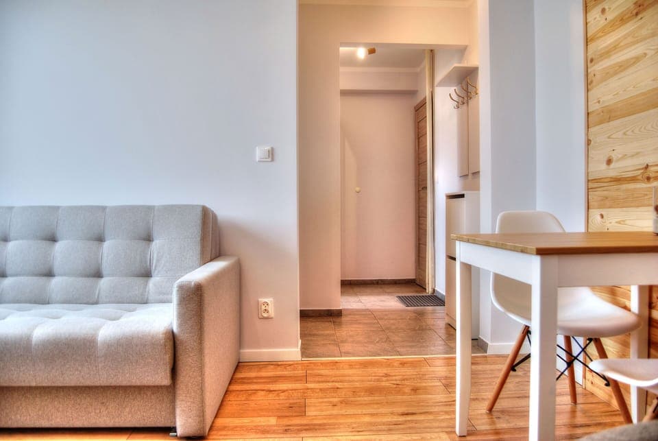 Apartment | Living area | 32-inch flat-screen TV with digital channels, LCD TV