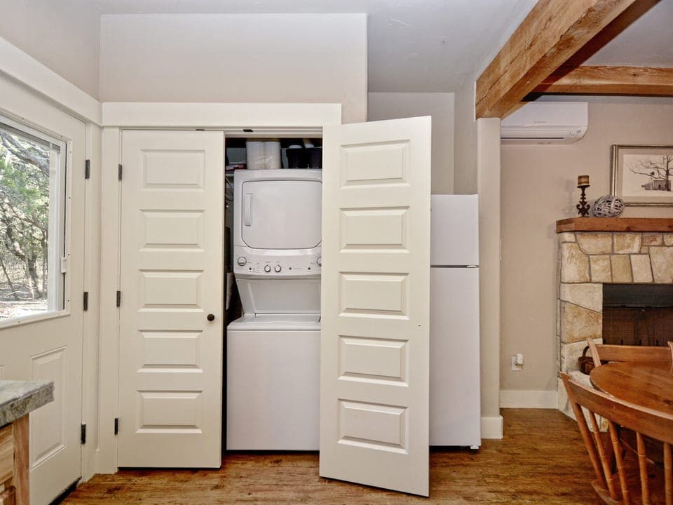 Stackable washer and dryer