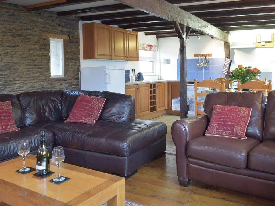 Open plan living space | The Carthouse - Morlogws Farm Holiday Cottages, Capel Iwan, near Newcastle Emlyn