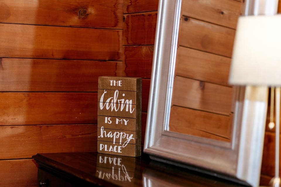 The cabin is our happy place too!