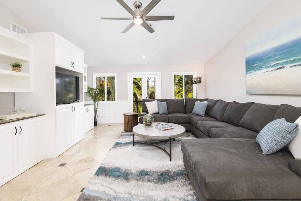 Living Space 1 - adjacent to Kitchen.