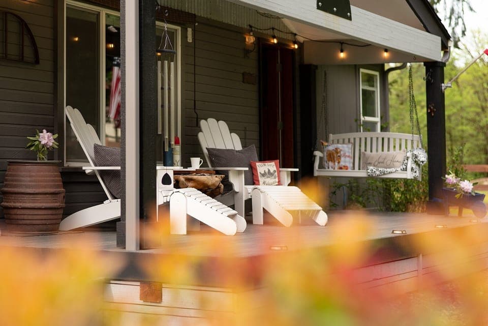 Welcome to our porch.