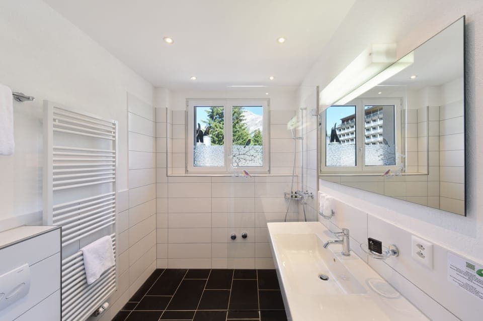 Superior Suite | Bathroom | Hair dryer, towels, soap, shampoo