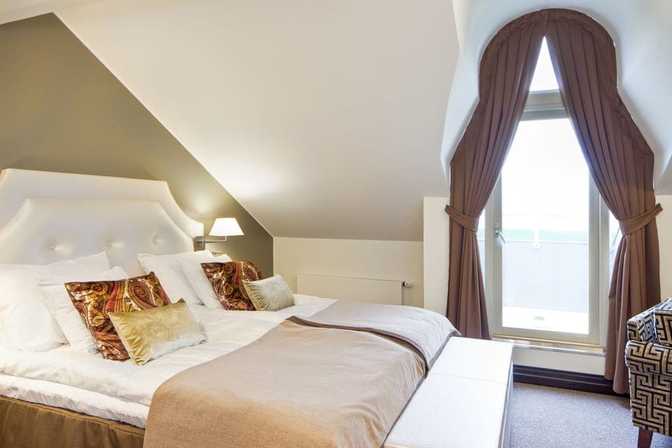 Superior King Room (Castle Building) | Desk, blackout drapes, iron/ironing board, free WiFi