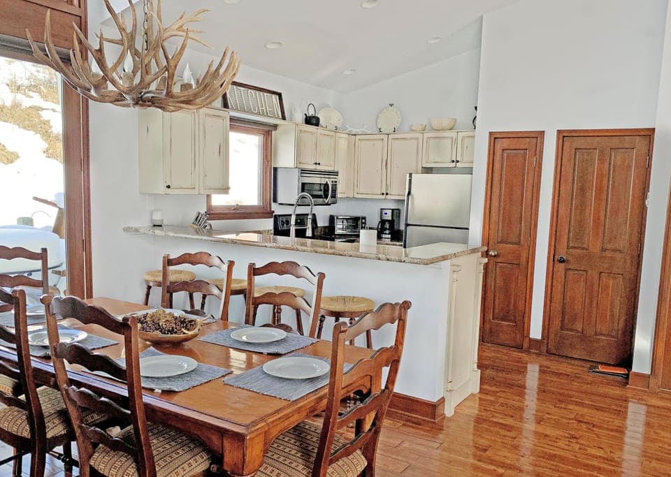 Dining Room looking into kitchen