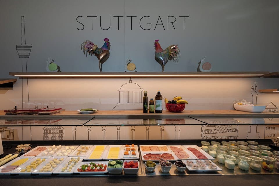 Daily buffet breakfast for a fee