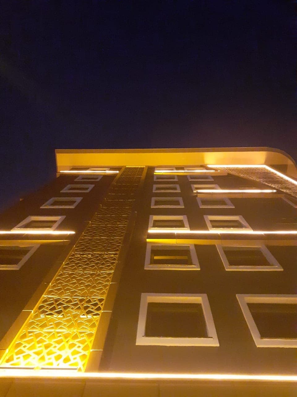 Front of property - evening/night