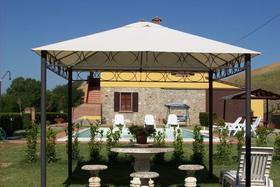 Swimming Pool, Flooring, Flagstone, Composite Material, Shade, Garden, Tile, Water Feature, Concrete, Outdoor Furniture