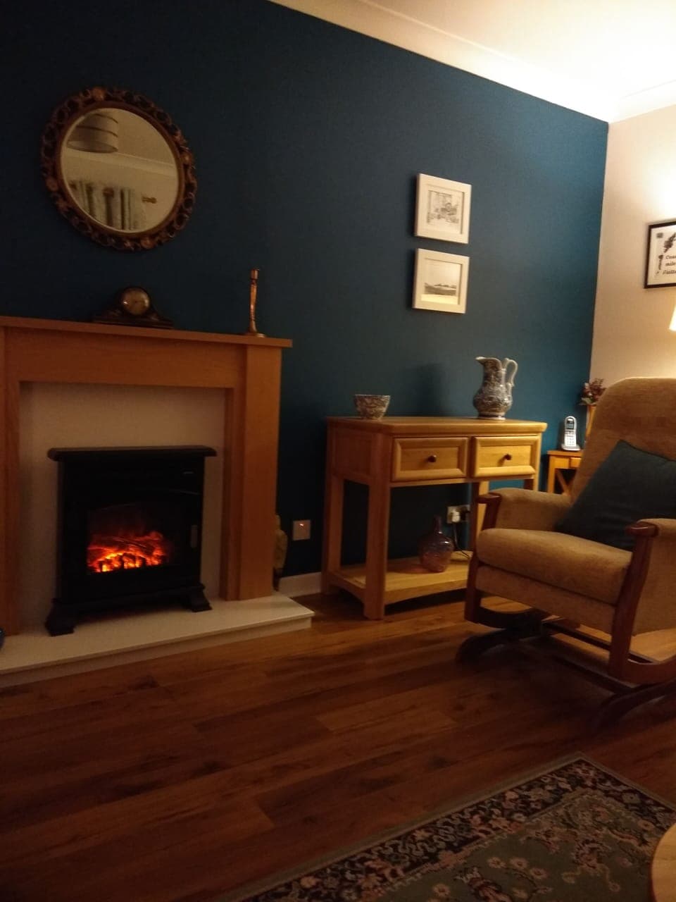 Our comfortable sitting room