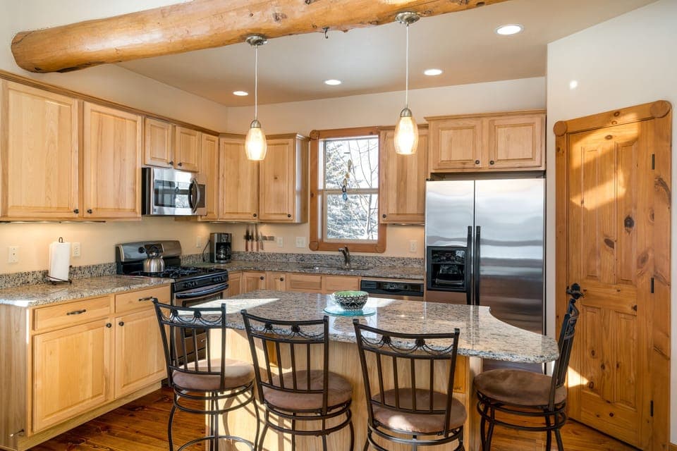 Kitchen and Island