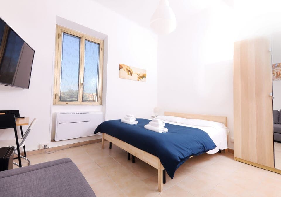 Deluxe Double Room | Premium bedding, desk, laptop workspace, soundproofing