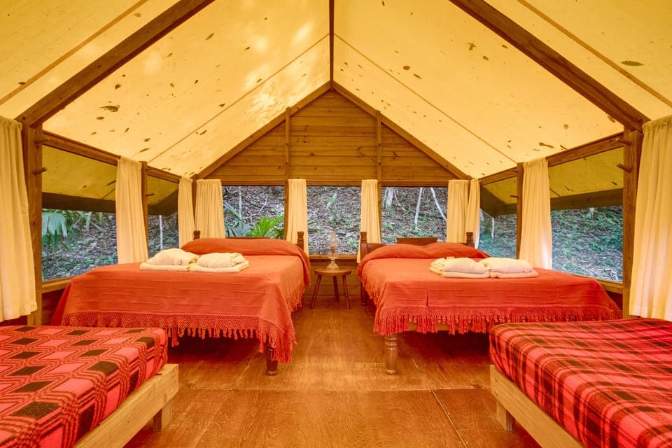 Cabin | Premium bedding, desk, bed sheets