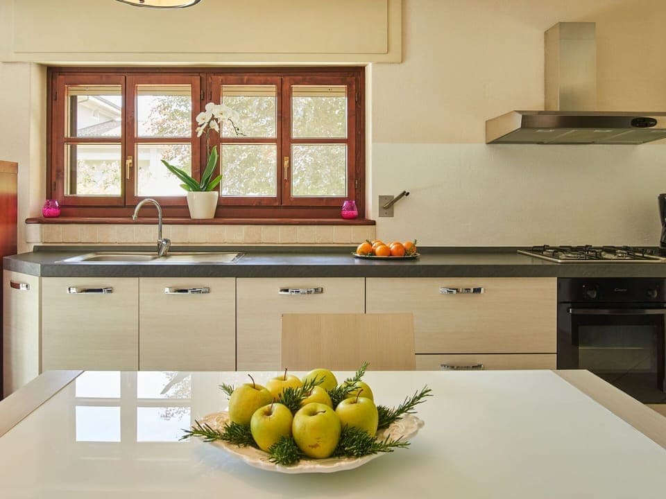 Food, Kitchen Sink, Cabinetry, Countertop, Property, Window, Tap, Plumbing Fixture, Sink, Kitchen