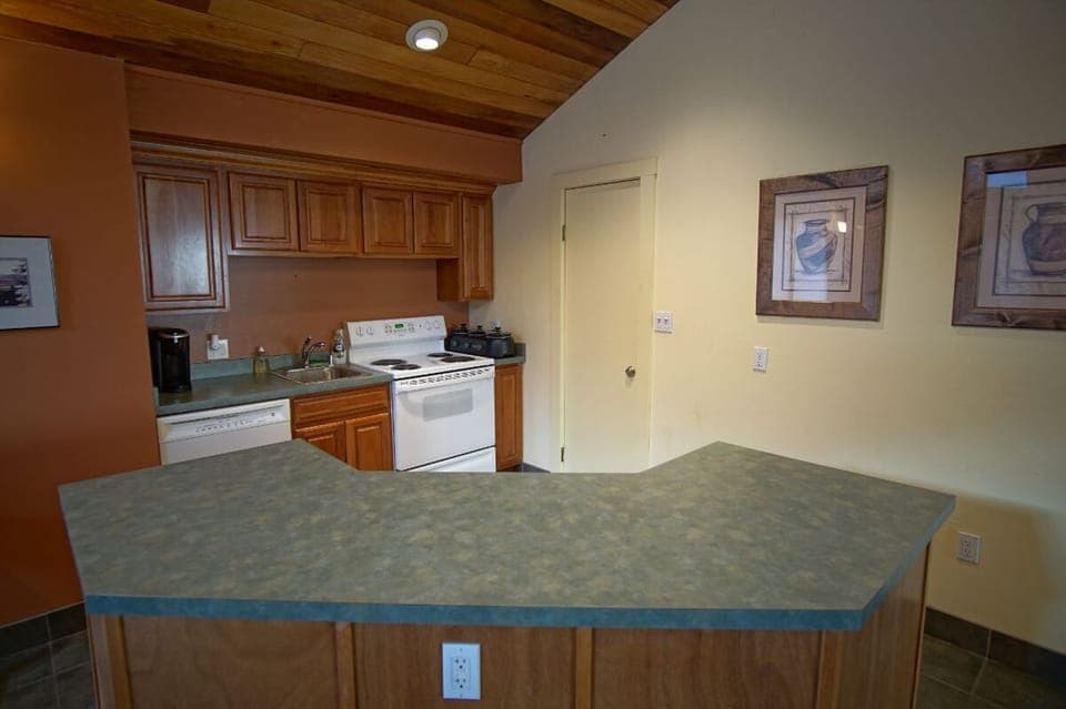 Clubhouse kitchen area