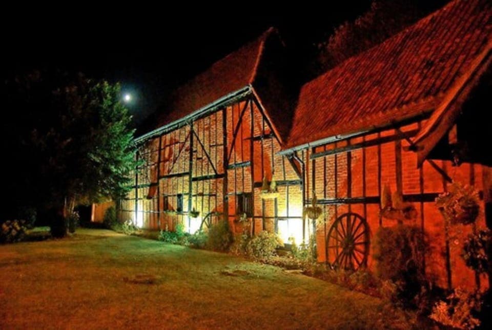 Front of property - evening/night