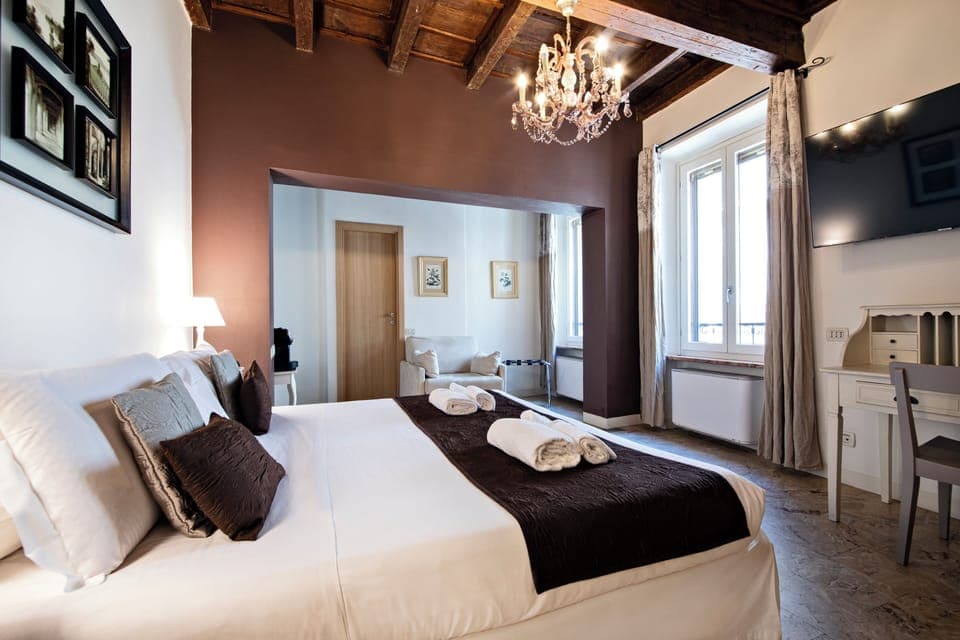 Suite, City View | Down comforters, in-room safe, desk, blackout drapes