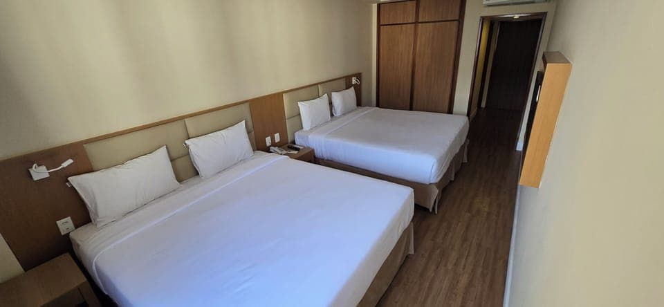 Deluxe Room, 2 Double Beds | Minibar, in-room safe, blackout drapes, free WiFi