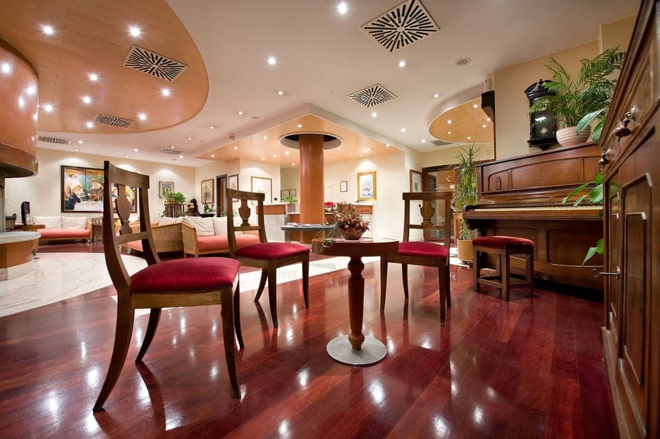 Lobby sitting area
