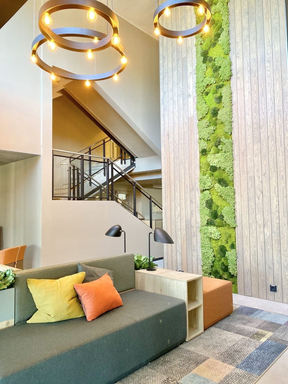 Lobby sitting area