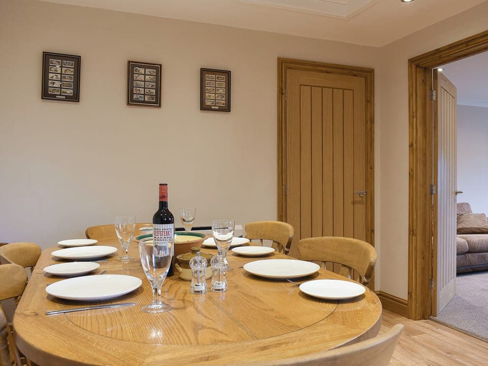 Dining area | Stonehaven Cottage, Nosterfield, near Masham