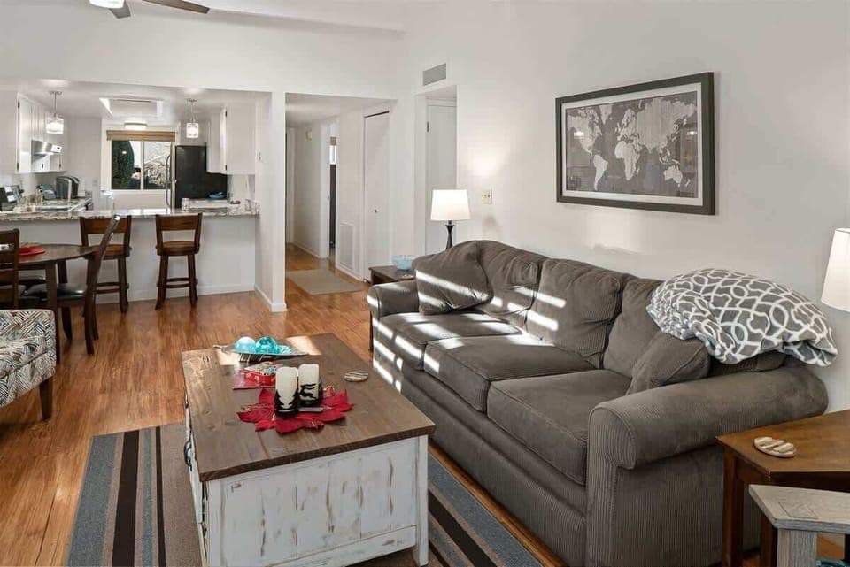 Spacious open plan living