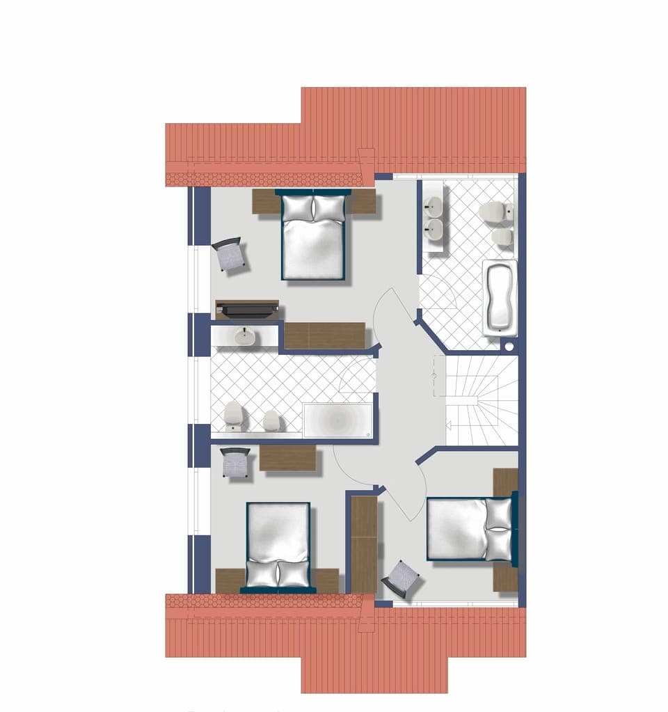 Deluxe House (Bel Monte) | Floor plan