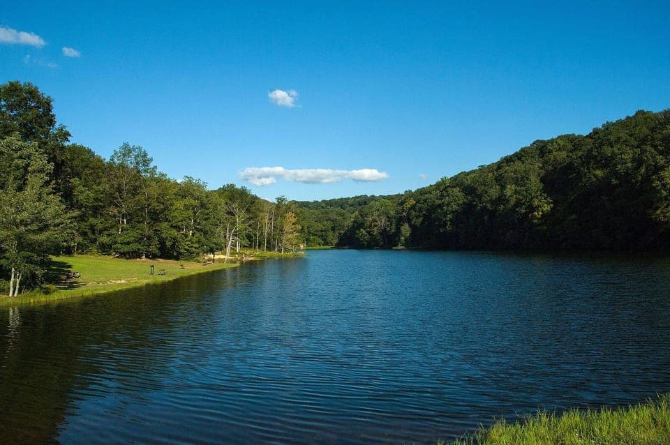 Ogle lake at Brown County State Park