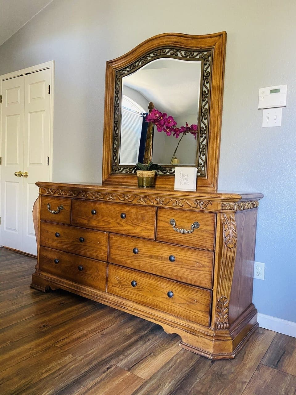Dresser in master bedroom 