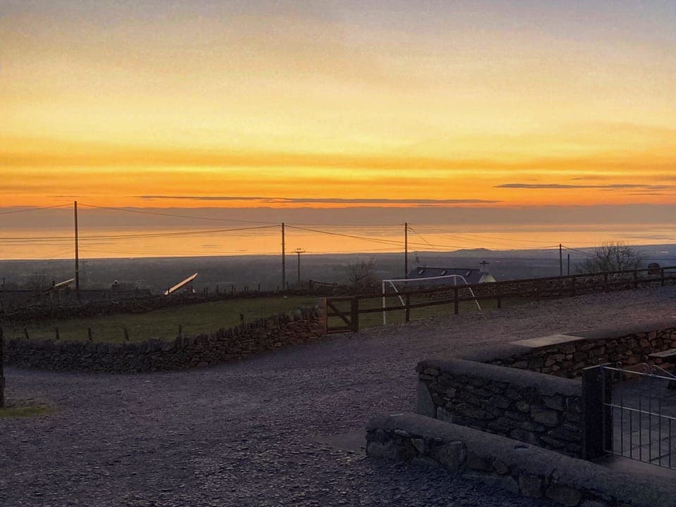 There are fields surrounding the cottage with one containing a goal to keep your little ones entertained | Beudy Bach, Cilgwyn, near Caernarfon