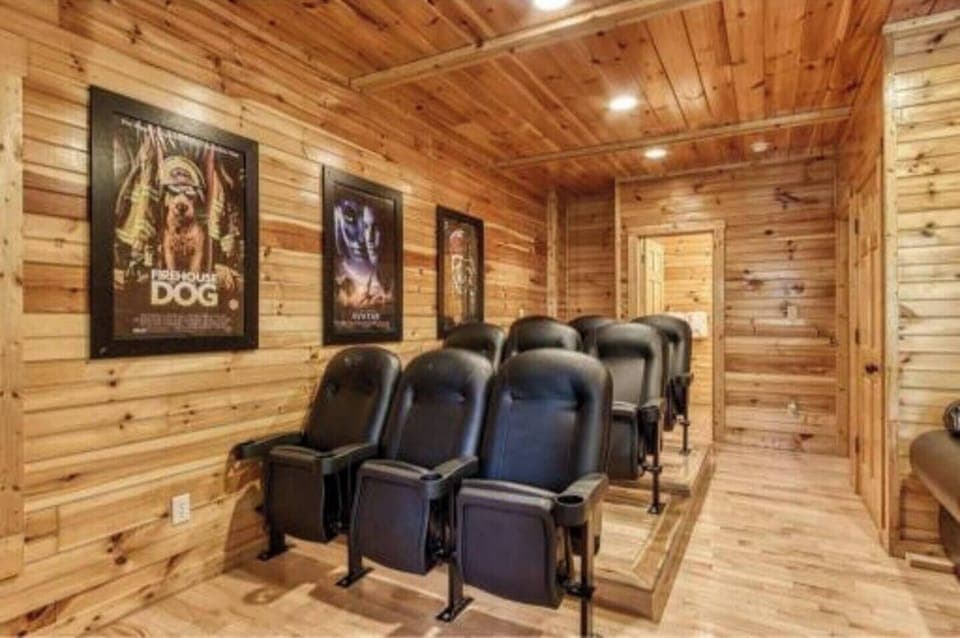 Enjoy movie marathons or quiet reading in the upstairs lounge. 