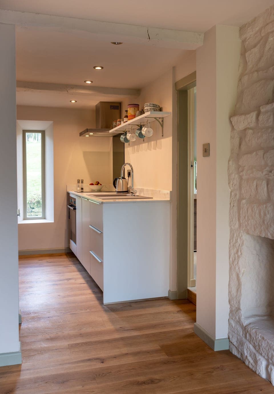 The German kitchen has every modern appliance