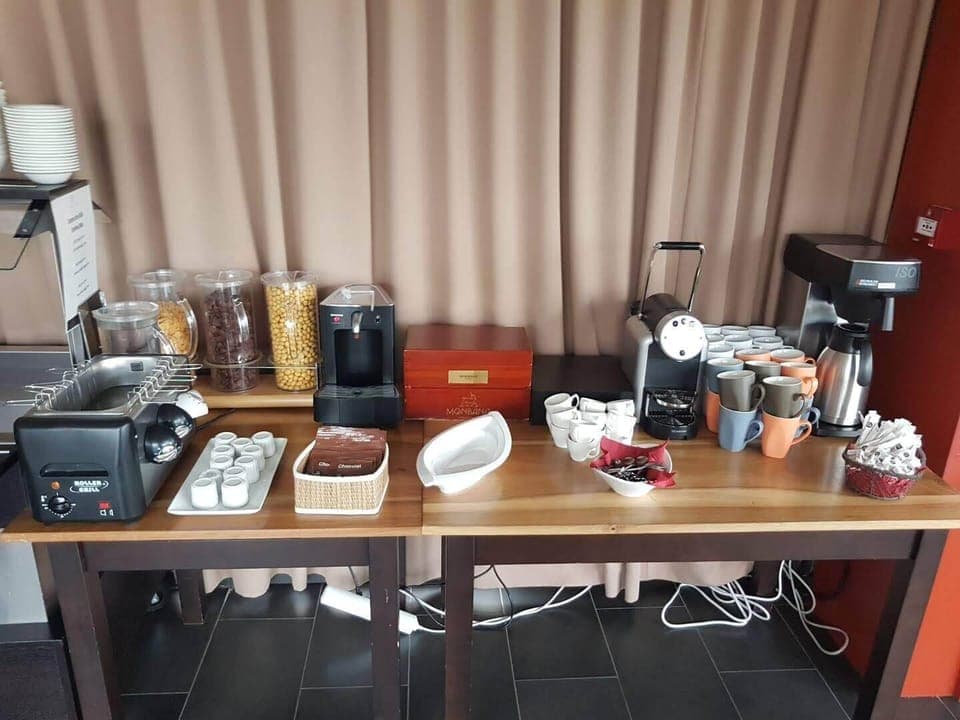 Daily buffet breakfast (EUR 13.50 per person)