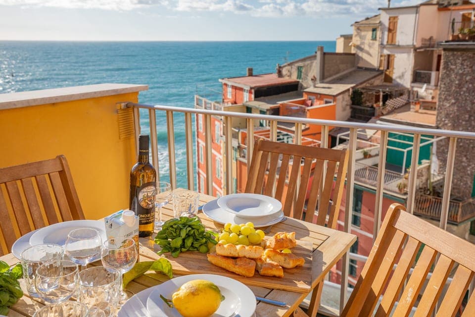 Panoramic Apartment, 2 Bedrooms, Sea View, Sea Facing (Atlantis) | Terrace/patio