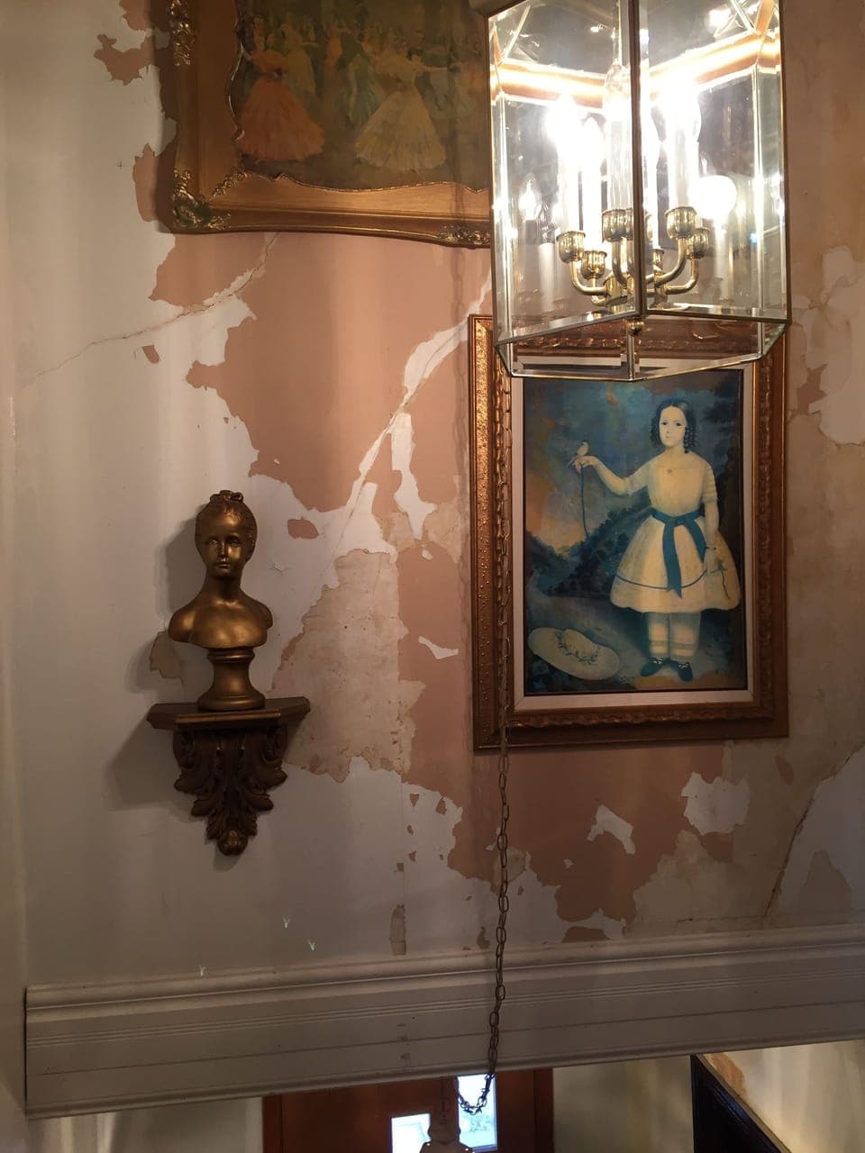 The history of being abandoned is left for you to see. Time warped elegance