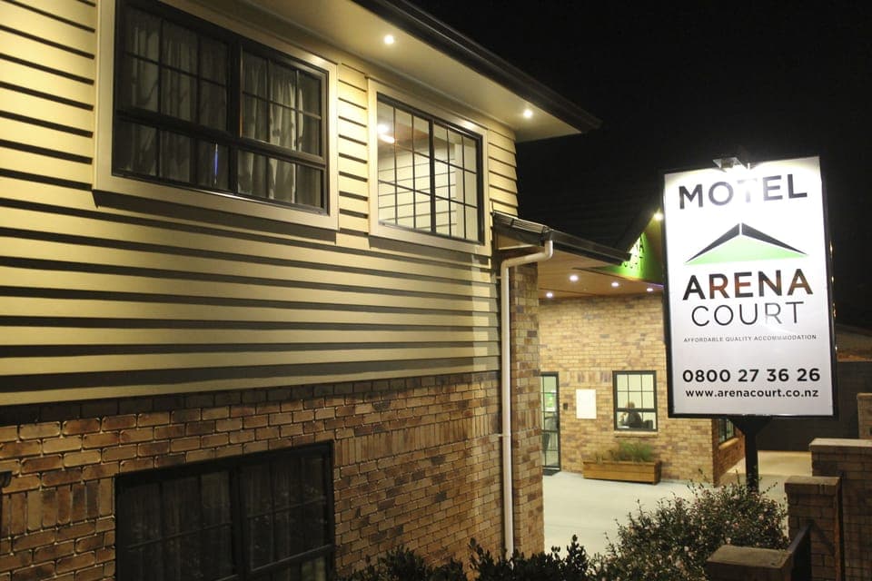 Front of property - evening/night