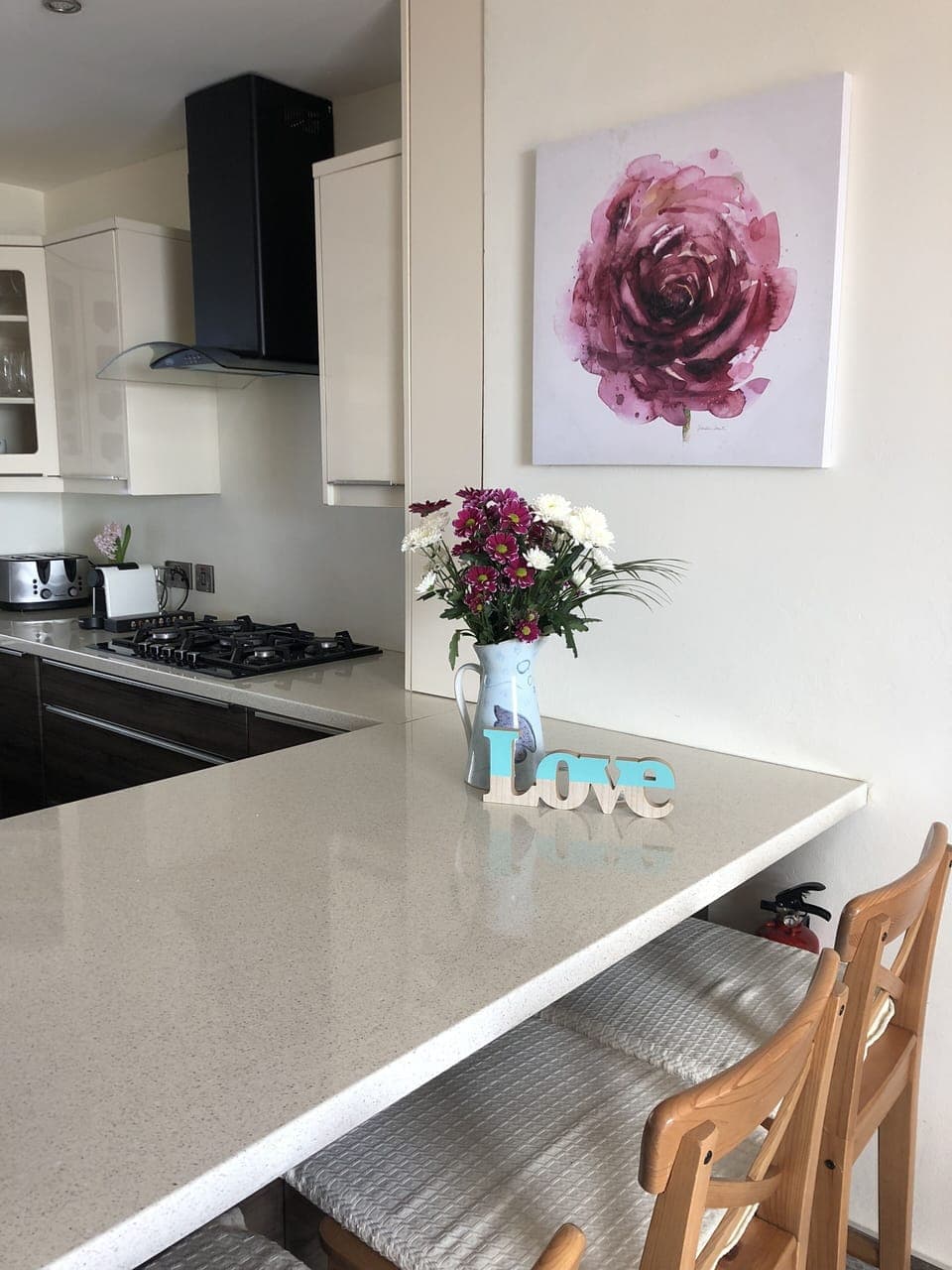 House | Private kitchen | Fridge, microwave, oven, stovetop