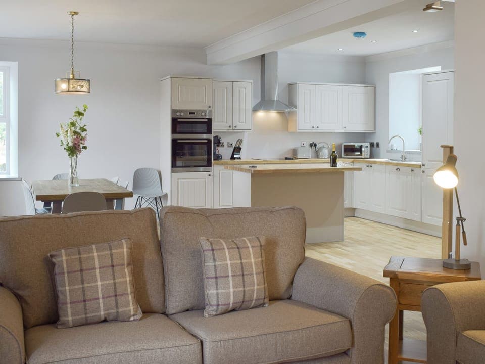Attractive open plan living space | The School House, New Luce, near Newton Stewart