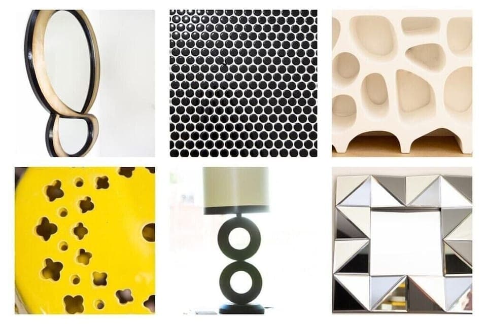 Geo Loft is filled with modern shapes