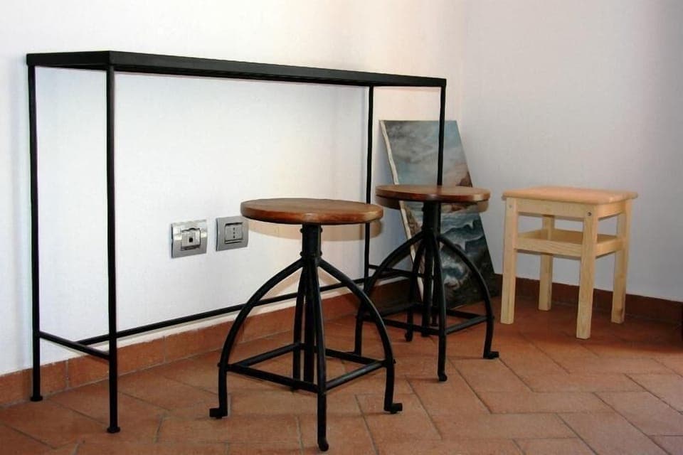 Basic Double Room | Living area | 29-inch LCD TV with satellite channels, TV