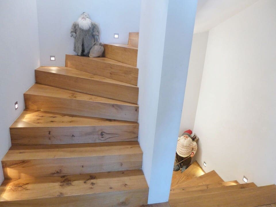 Stairs, Building, Wood, Flooring, Interior Design, Floor, Paint, Wood Stain, House, Hardwood
